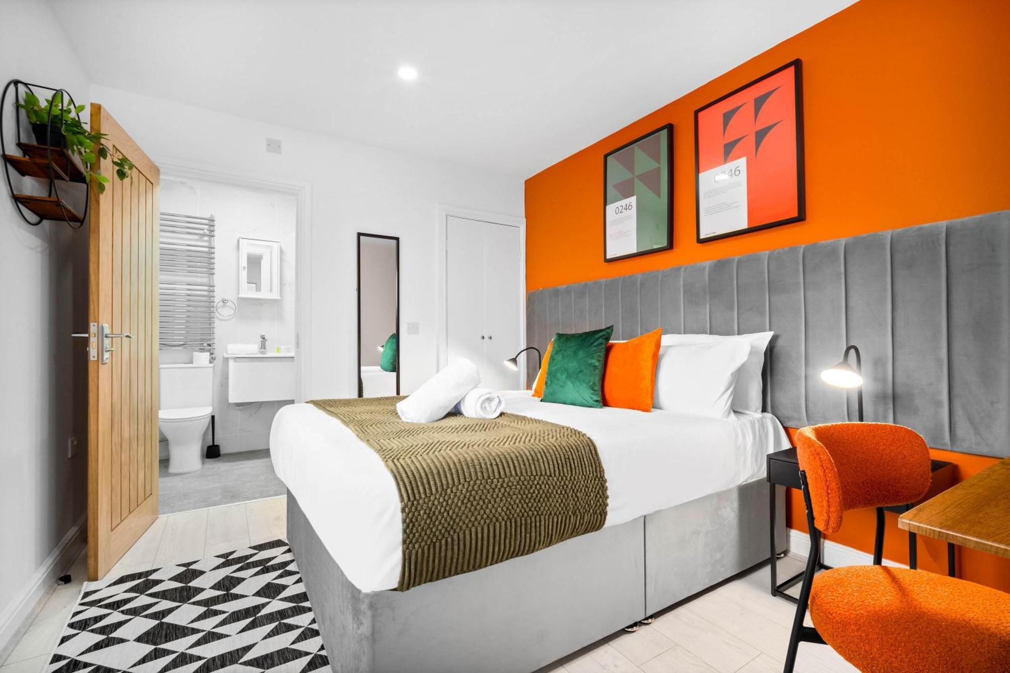 Luxury 3 Bedroom Apartment - Terrace - Near City Centre - Wifi - Smart Tv 1Mr バーミンガム エクステリア 写真